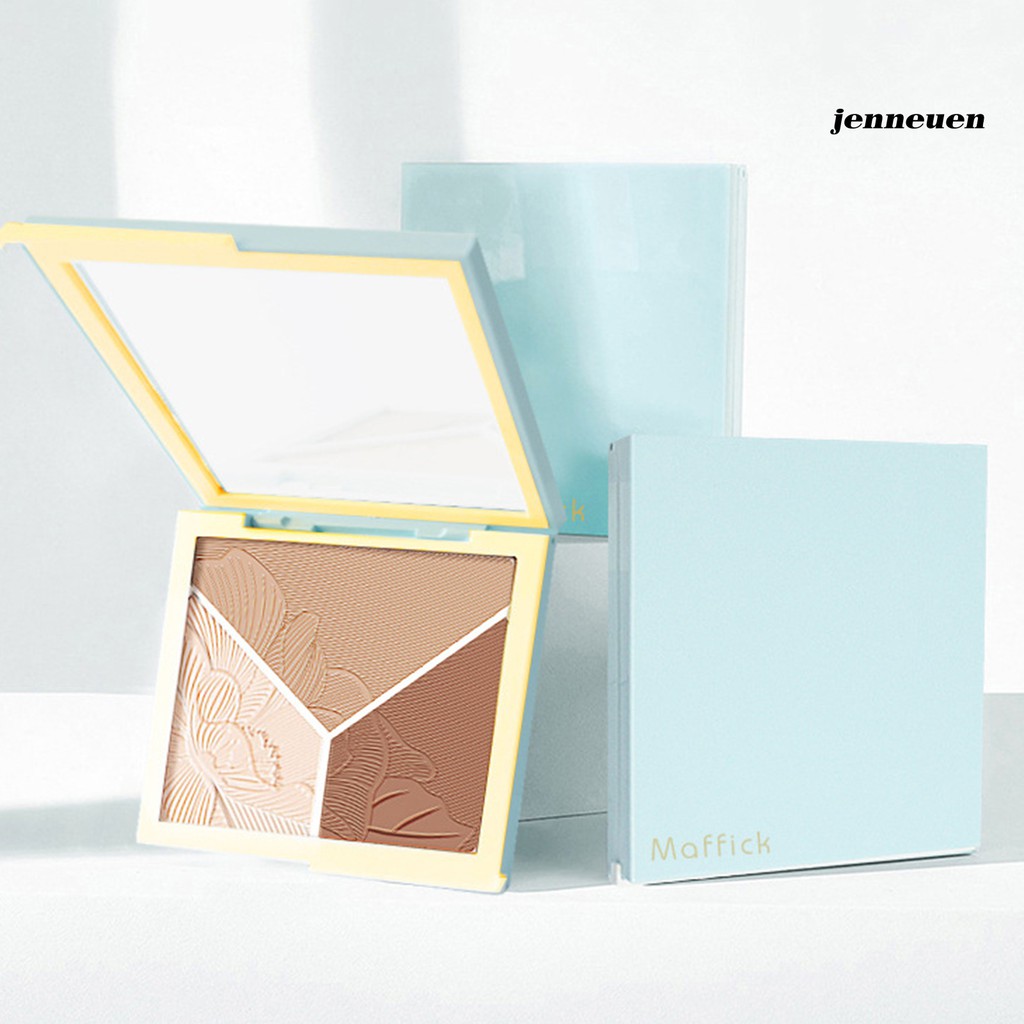 [Hàng mới về] Bảng Phấn Tạo Khối 3 Màu Chống Thấm Nước Lâu Trôi | BigBuy360 - bigbuy360.vn