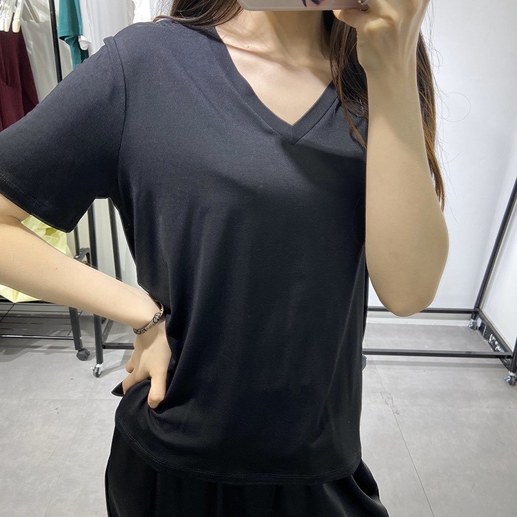 ÁO PHÔNG NỮ CỔ TIM  CHẤT COTTON GIẤY SIÊU MÁT (KÈM HÌNH THẬT) | BigBuy360 - bigbuy360.vn