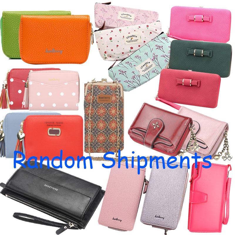 [Giao Hàng Ngẫu Nhiên] Ví Nữ Đựng Thẻ Nhiều Kiểu Dáng Khác Nhau