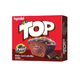 Bánh TOPCAKE Top'n top - Socola- dâu (Hộp 360g)