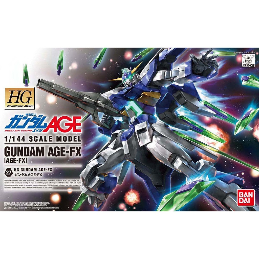 Mô hình Gundam Bandai HG AGE Gundam AGE-FX [GDB] [BHG]