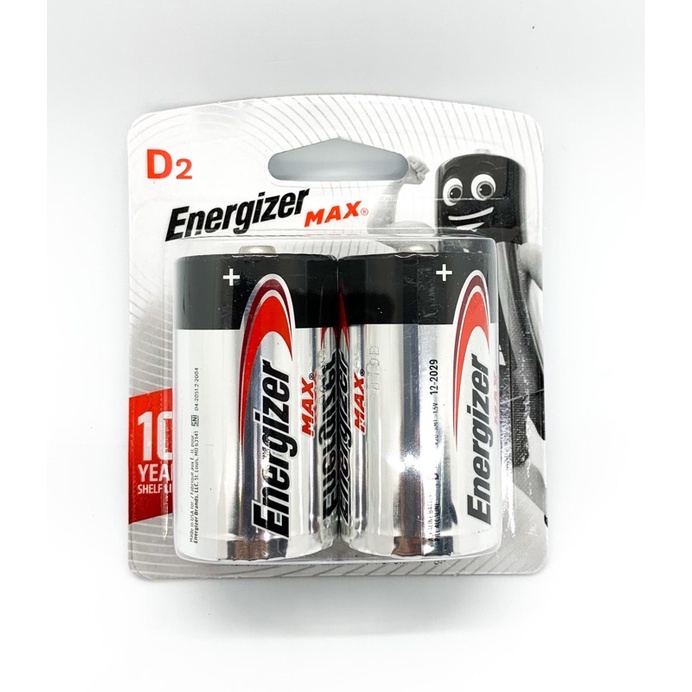 ⚡GIAO HỎA TỐC 1H⚡ Pin Đại D2 Energizer Max 1,5V vỉ 2 viên.