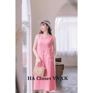 Đầm Linen Thêu Hm Sịn