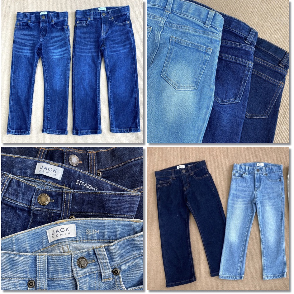 QUẦN JEAN JACK DEMIN XUẤT XỊN QUẦN MỀM CÓ CO GIÃN CHO BÉ THOẢI MÁI SIZE BÉ 12M-8T