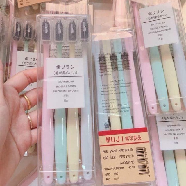 Bàn chải thân lúa mạch muji