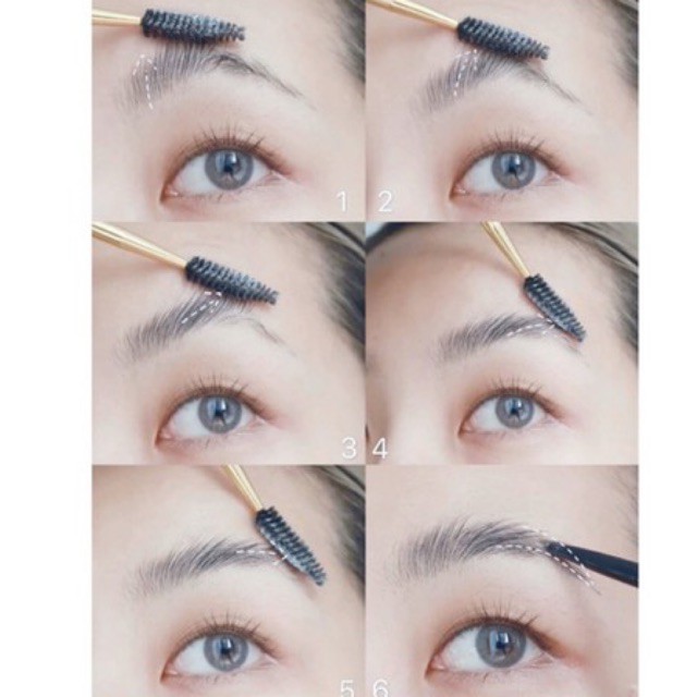 Sáp Vuốt Định Hình Chân Mày Trong Suốt Siêu Tây Chống Thấm Nước 🎁 Tặng Cọ & Dao Cạo 🎁