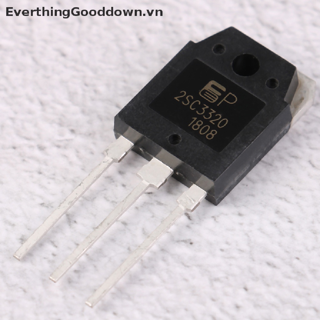 Everthinggooddown 10 Cái Ống Chính Hãng Mới 2sc3320 c3320 15A 500V TO-3P