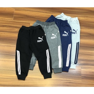 Quần jogger nỉ da cá bé trai 2-8y