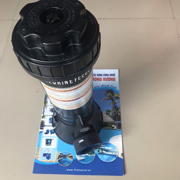 Thiết bị châm Clo bán tự động - Thiết bị châm Clo C100, C200