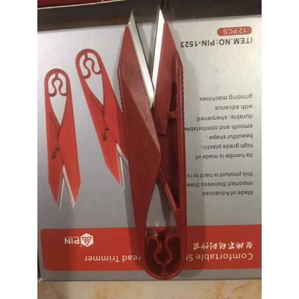 Kéo bấm chỉ PIN đỏ mẫu mới 1523