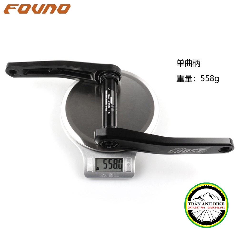 Đùi đĩa  rỗng xe đạp MTB FOVNO GHOST