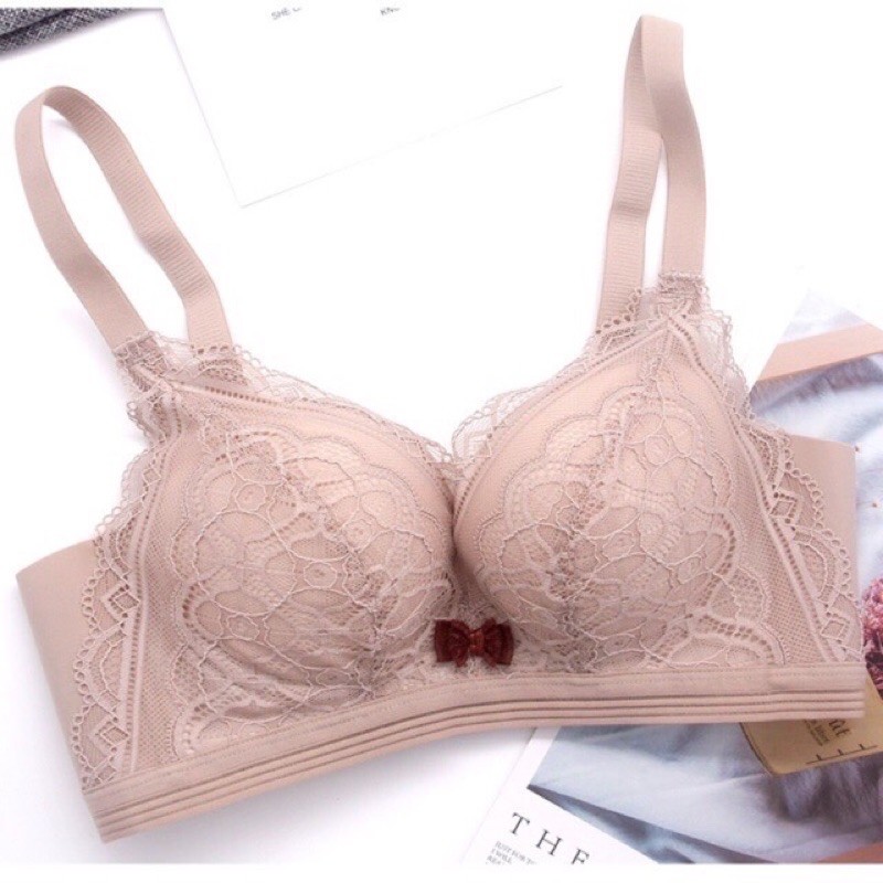 ÁO NGỰC REN NÂNG NGỰC 4CM ,ÁO LÓT KHÔNG GỌNG ĐỆM DÀY SIÊU ĐẨY VÒNG 1,CHE MỠ LƯNG,THẤM HÚT MỒ HÔI