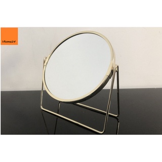 *GƯƠNG TRANG ĐIỂM ĐỂ BÀN INOX MẠ VÀNG GTD156