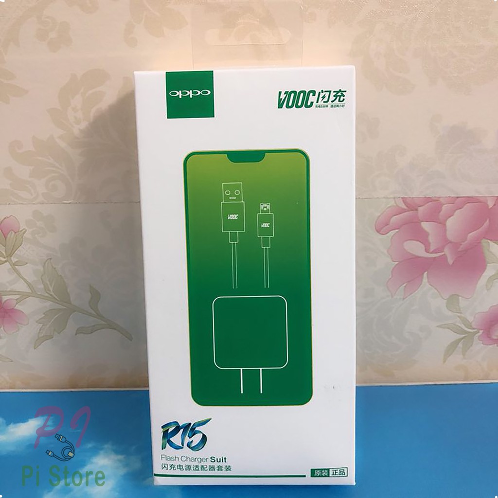 [Bán Lỗ Xả Kho] BỘ SẠC OPPO SẠC NHANH VOOC / R15 4V 5A