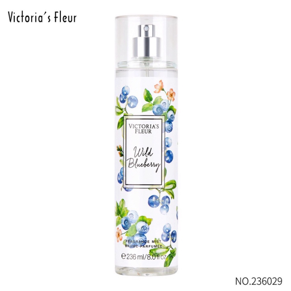 Nước hoa toàn thân xịt thơm body mist VICTORIA 236ml 2360