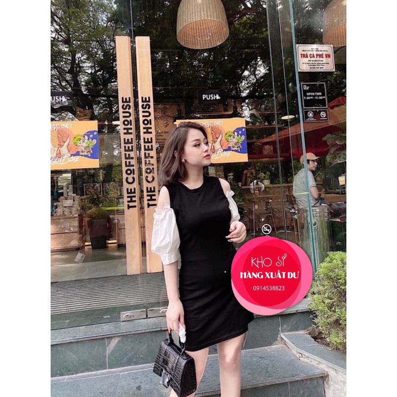 Đầm đen dự tiệc, đi chơi, dạo phố cực đẹp &amp; dễ thương