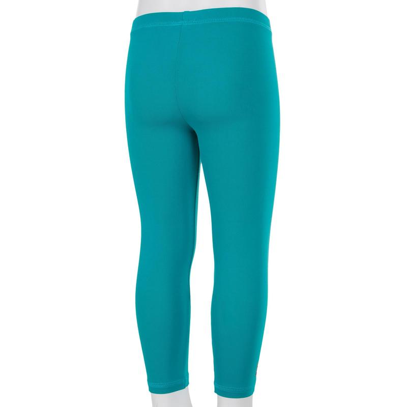 Quần legging cản tia cực tím Decathlon OLAIAN Surf 100 cho bé - Ngọc lam size 12 Tháng