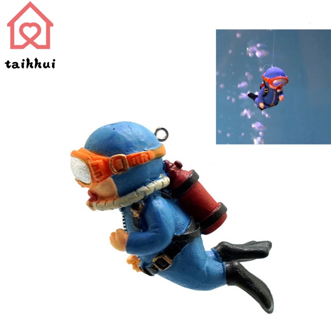 Đồ Trang Trí Hồ Cá Hình Thợ Lặn