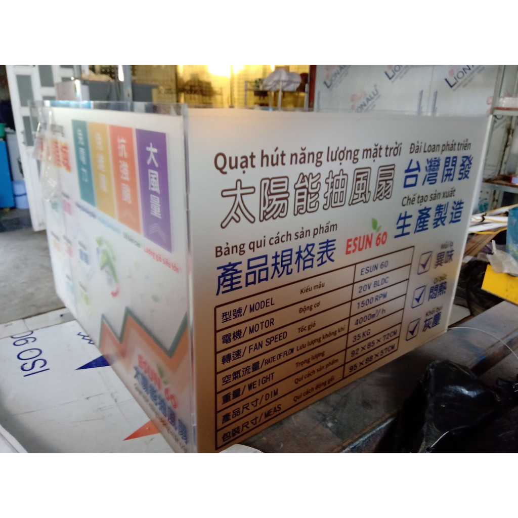 KEO LẠNH DÁN MICA TRONG SUỐT ĐÀI LOAN