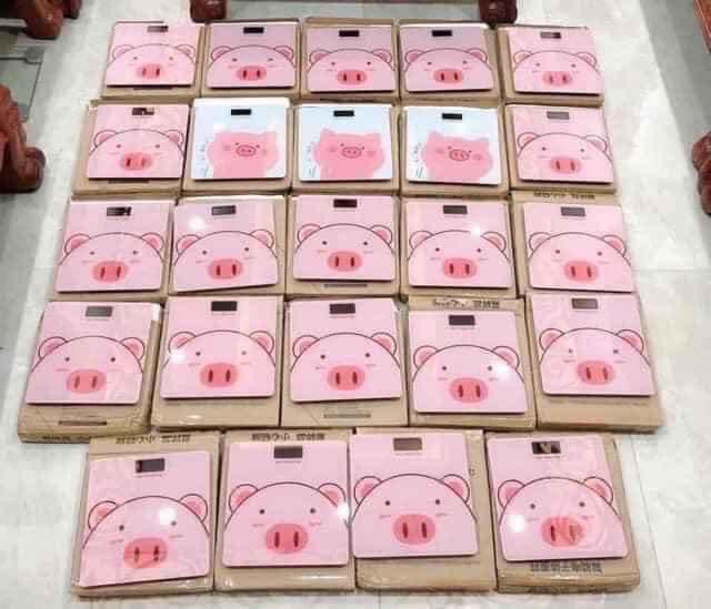 CÂN ĐIỆN TỬ LỢN HỒNG