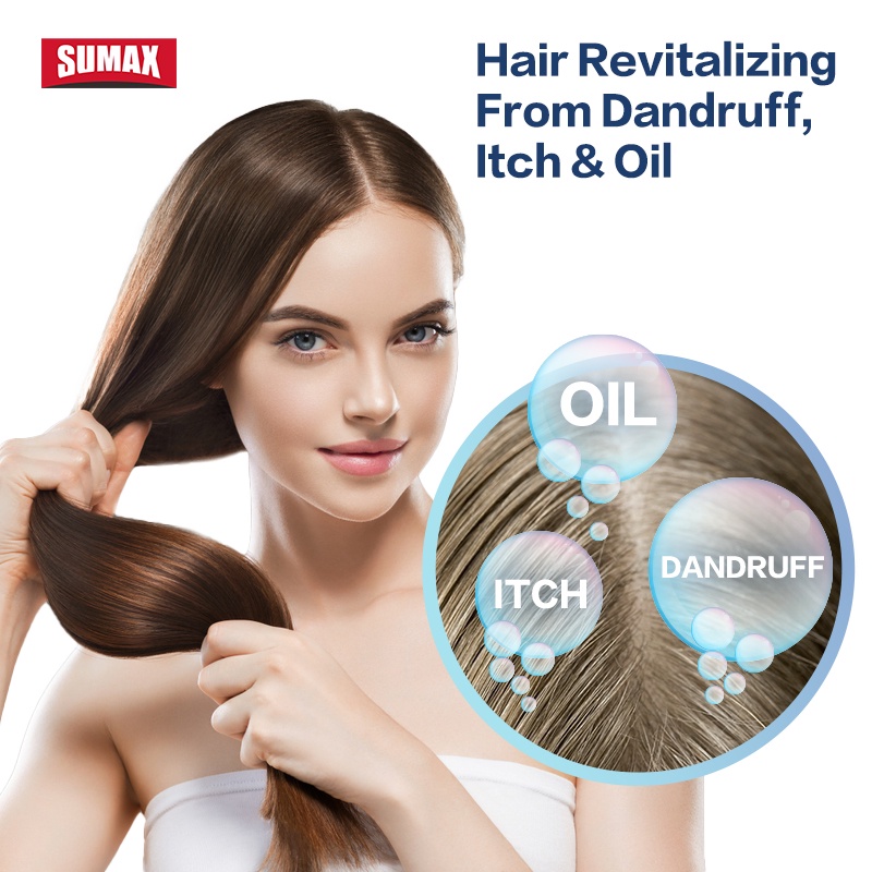 Dầu gội SUMAX chống rụng tóc chiết xuất gừng thích hợp đi du lịch 50ml