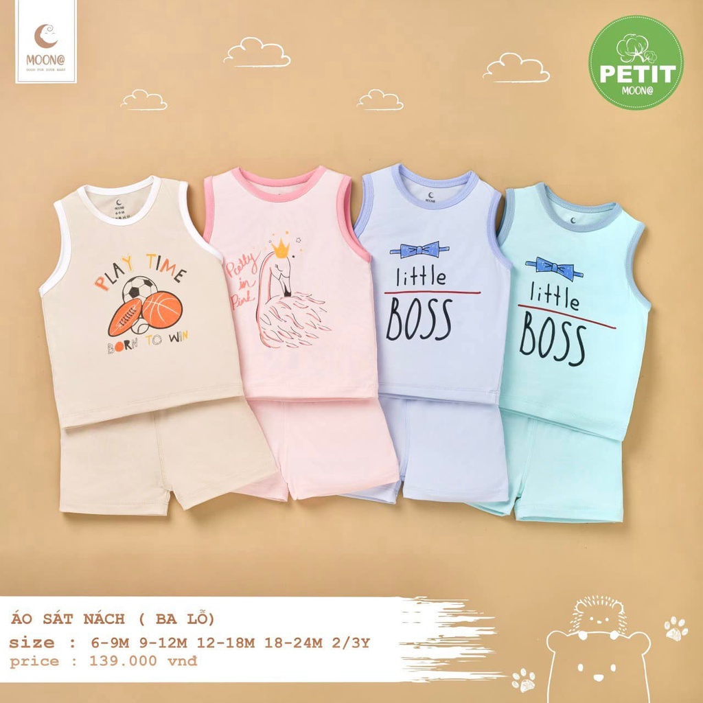 Bộ ba lỗ moon chất petit