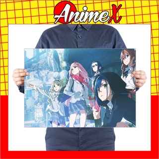 Tấm Poster Áp Phích Sẵn Keo Anime Darling in the FranXX - Chiến Trận Người Máy - DarliFra - DariFura Dán Tường By AnimeX