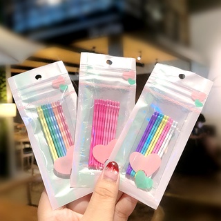 Set 10 Kẹp Tóc Nhỏ Xinh Màu Kẹo Tiện Dụng Cho Nữ