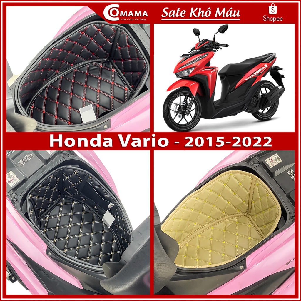 Lót Cốp Xe Máy Chống Sốc Cách Nhiệt Và Chống Thấm Xe Vario 2015-2022 - Bảo Hành 5 Năm