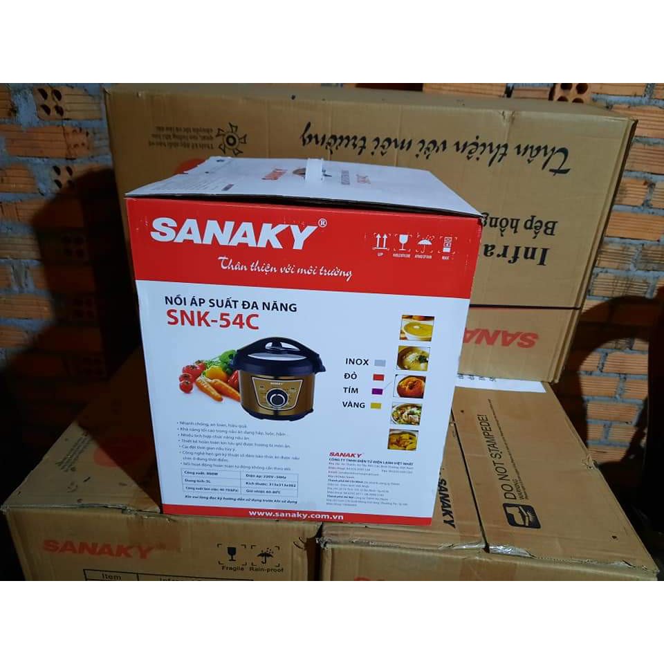 Nồi áp suất điện Sanaky SNK-54C