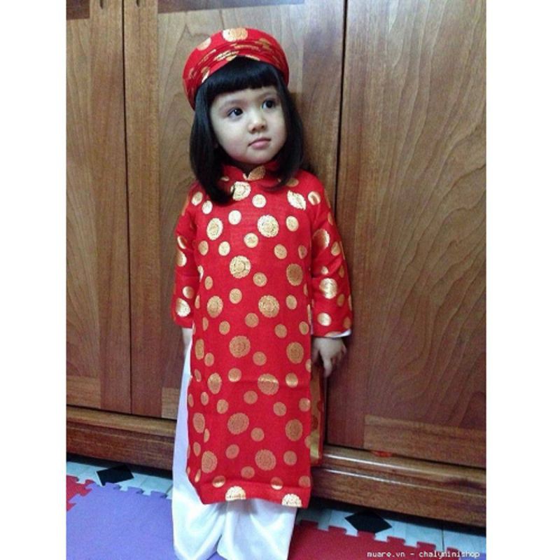 Áo dài truyền thống kèm quần cao cấp vải thái tuấn từ 8kg_45kg