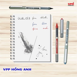 Bút mực nước uni-ball eye fine ub157 rollerball pen 0.7mm