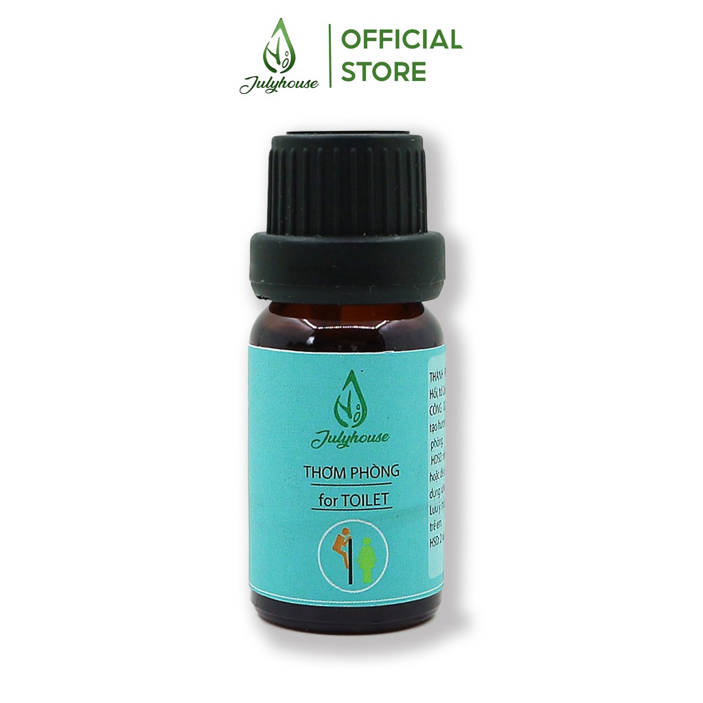 Tinh dầu thơm phòng Nhà vệ sinh 10ml JULYHOUSE kết hợp tinh dầu Quế Lá, tinh dầu Đinh Hương, tinh dầu Đại Hồi