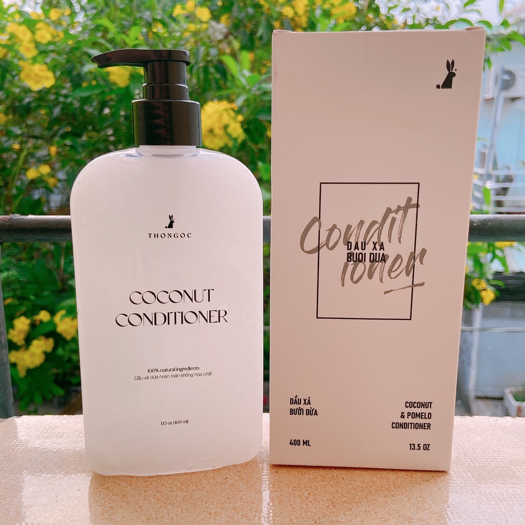 Dầu gội bồ kết ngăn rụng tóc Thỏ Ngọc 400ml