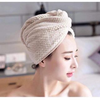 Khăn quấn đầu làm khô tóc