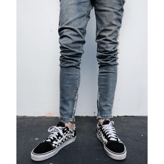 Quần ZOMBIE® Stripes Zips Jeans