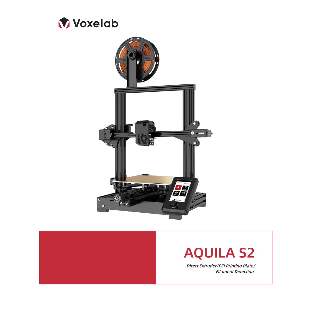 Voxelab Aquila 3D Printer/ Máy in 3D Aquila khổ in 220x220x250 (240)mm