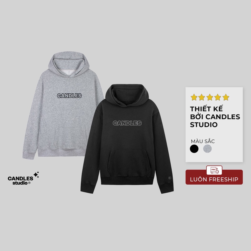 Áo nỉ Basics Hoodie và Sweater Candles | BigBuy360 - bigbuy360.vn