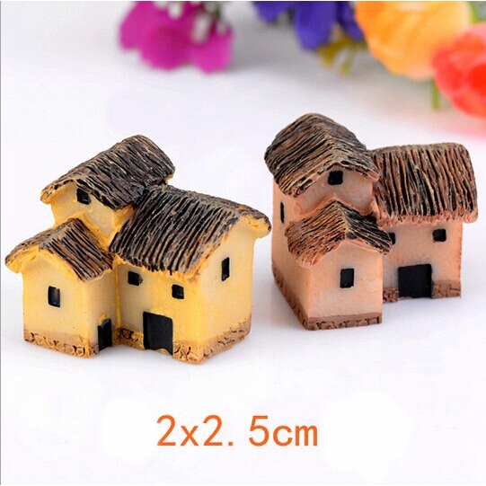 Bộ 2 Mô Hình Ngôi Nhà Búp Bê Diy Xinh Xắn