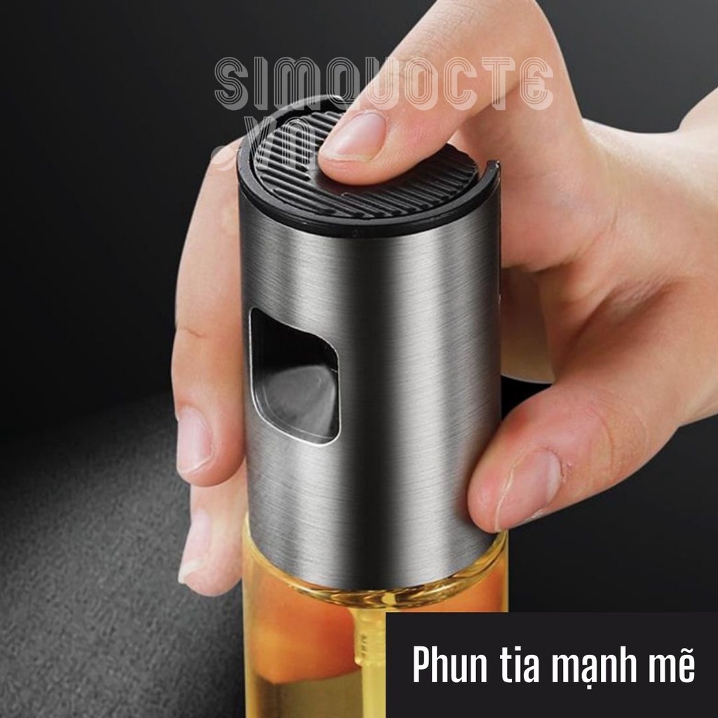 Bình xịt Chai xịt dầu ăn dạng phun sương cao cấp dung tích 100ml