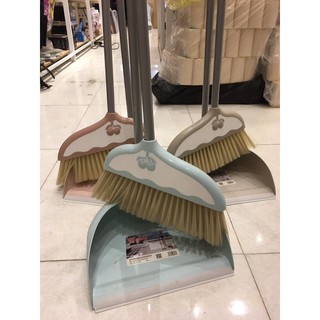 BỘ CHỔI QUÉT NHÀ KÈM HÓT RÁC 2 TRONG 1 - NHỰA CỨNG CHẮC CHẮN, CHỔI KHÔNG ẨM MỐC, RA SỢI