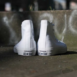 Giày CV Chuck Taylor II trắng, cao cổ