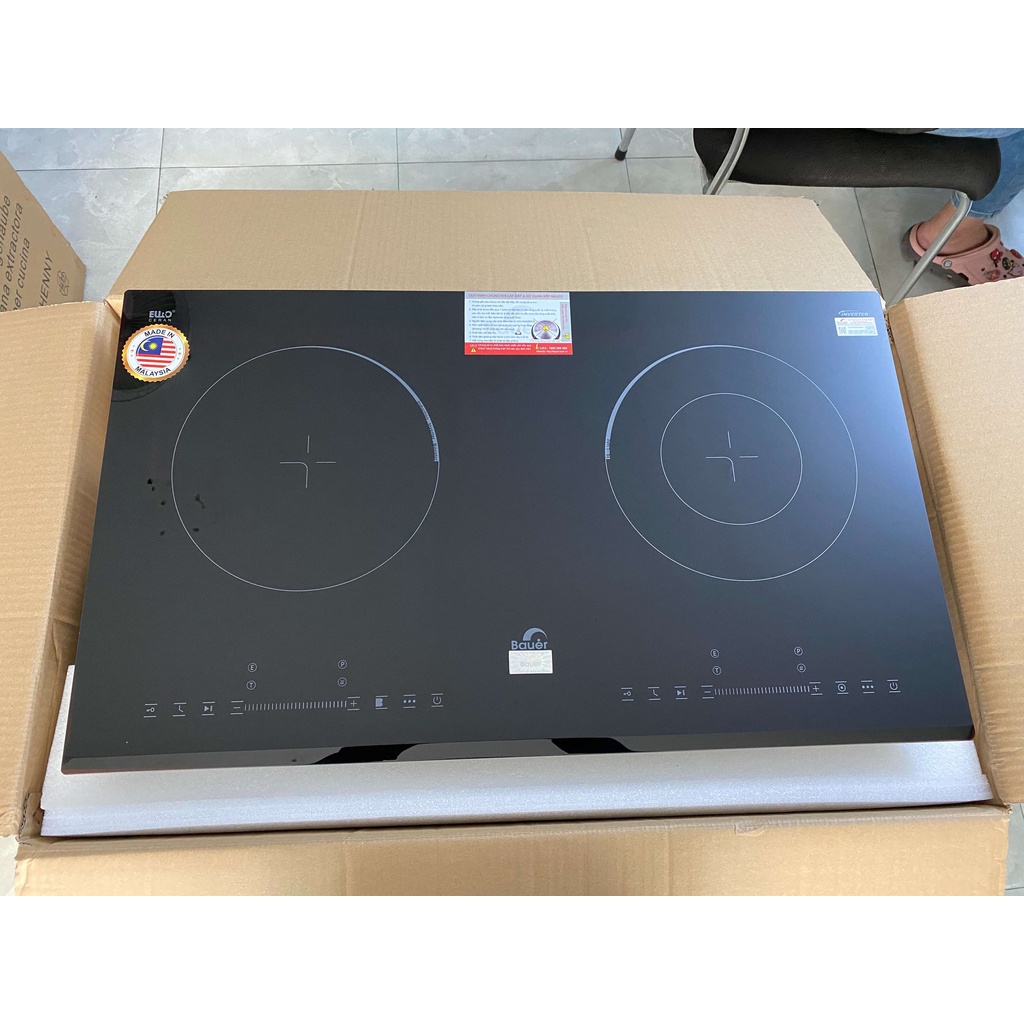 Bếp từ đôi Bauer BE 26mi Plus  Nhập khẩu nguyên chiếc Malaysia