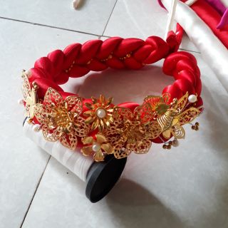 Vấn kết 3 đơm hoa kim loại.