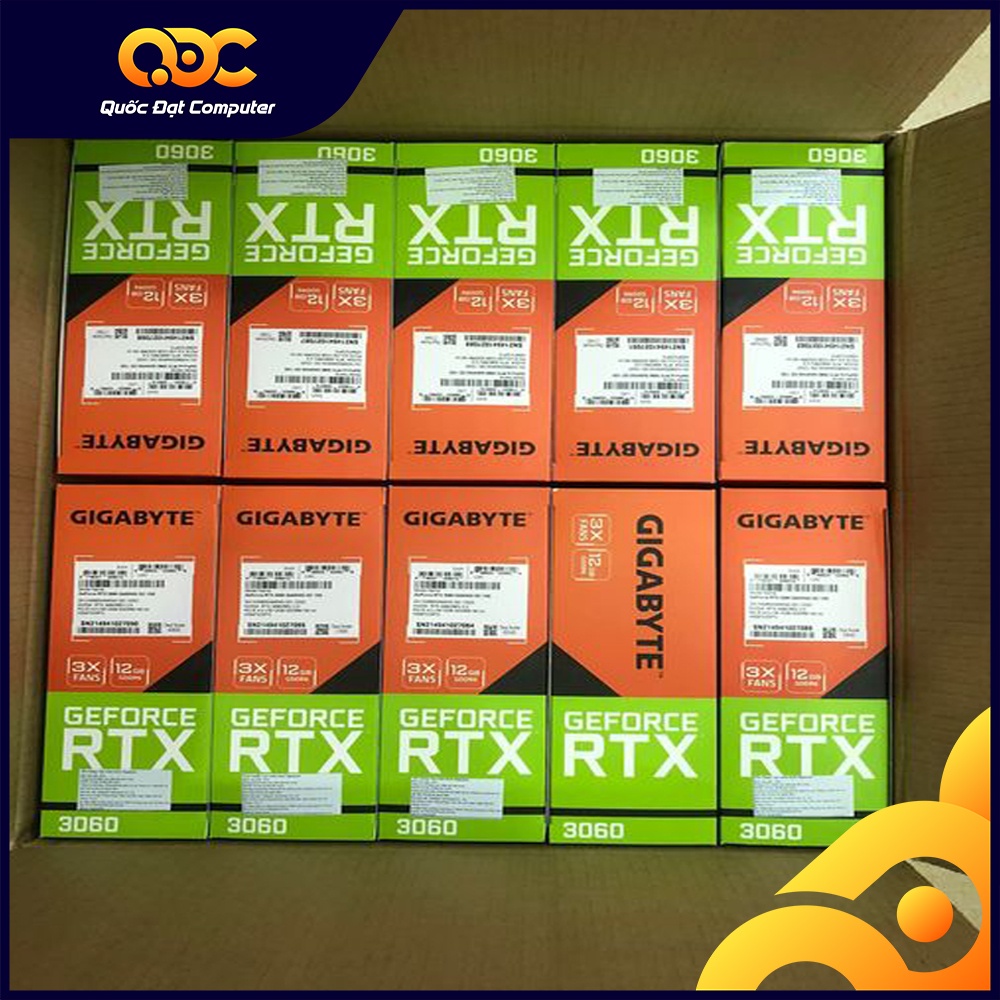 Card màn hình Gigabyte RTX 3060 GAMING OC 12GD-V2