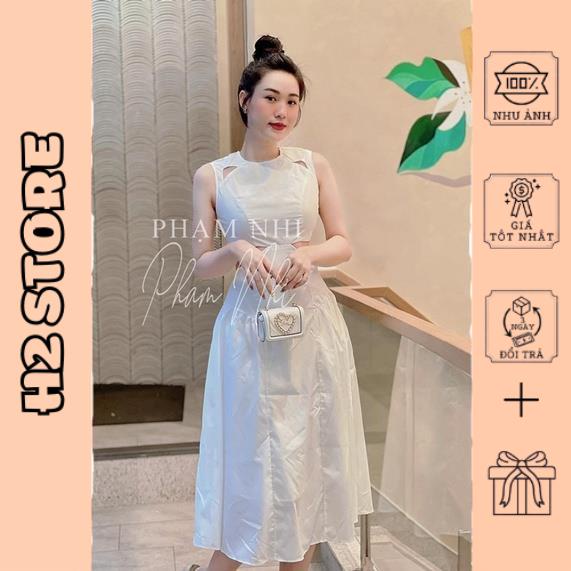 Vây cut out vai khoét eo cực xinh