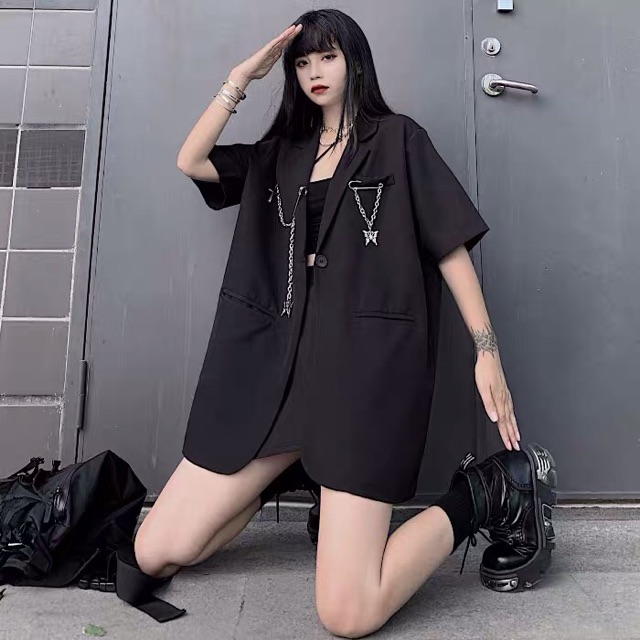 ÁO KHOÁC VEST KÈM DÂY XÍCH MẪU MỚI HÓT TRENT(sẵn dài tay) | BigBuy360 - bigbuy360.vn