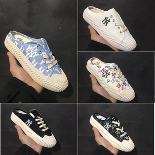 Giày sục MLB Ny lười đạp gót các màu hot trend thể thao sneaker nam nữ