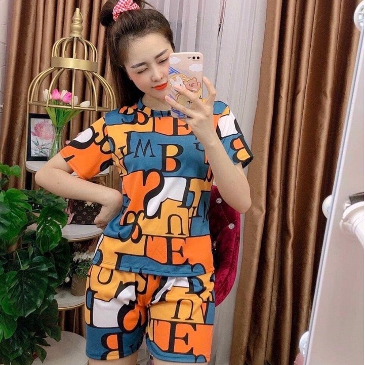 [HOT TREND] Đồ Bộ Nữ Mặc Nhà Mùa Hè Đồ Bộ Thun Lạnh Tay Ngắn Đủ Size - Đồ Bộ Dễ Thương Nhiều Mẫu - Bộ Pijama thời thượng | BigBuy360 - bigbuy360.vn