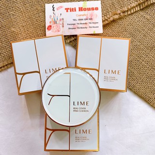 PHẤN NƯỚC CUSHION LIME REAL COVER PINK SPF 50+